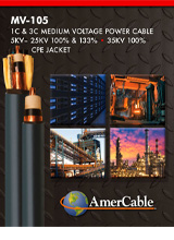 MV-105 Medium Voltage Power Cable w/ CPE Jacket