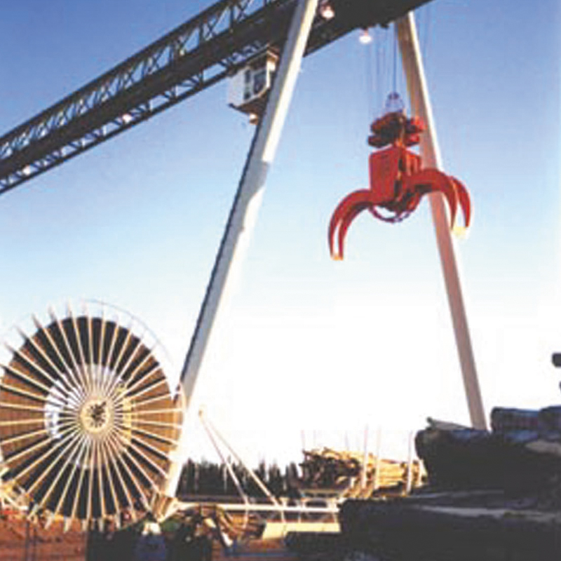 Log reeling system