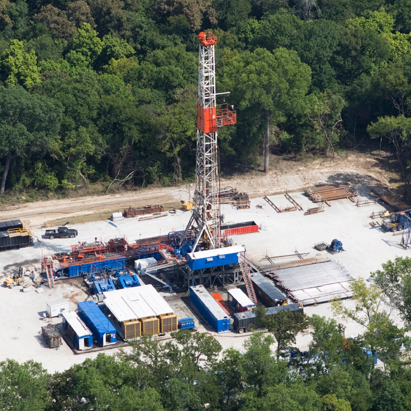 GEXOL Land rig for fracking operations