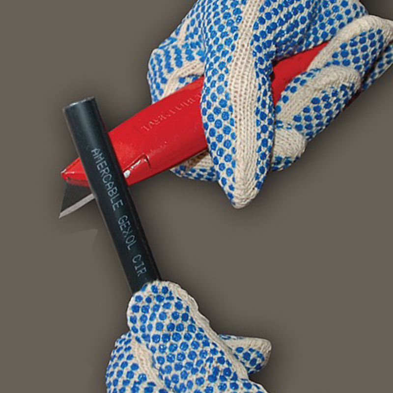 CIR knife reqiured for stripping jacket