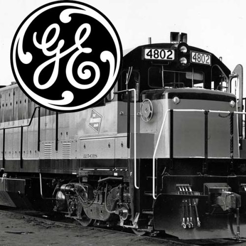 Gexol-History-1 GE locomotive and logo from the 1950s