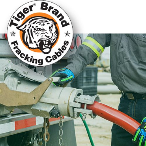 TB Fracking Cable Assy_Logo Tiger Brand Fracking cables