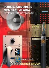 Public Address - General Alarm (PAGA) LSHF Cables