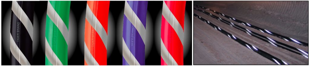 Tiger BRand reflective stripes for low-light environments