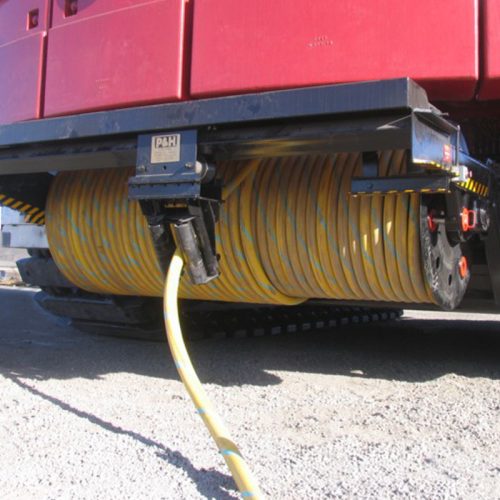 Tiger Brand colors and stripes for surface mining